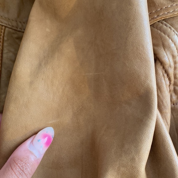 Lucky Brand Brown Leather Jacket - Picture 5 of 5